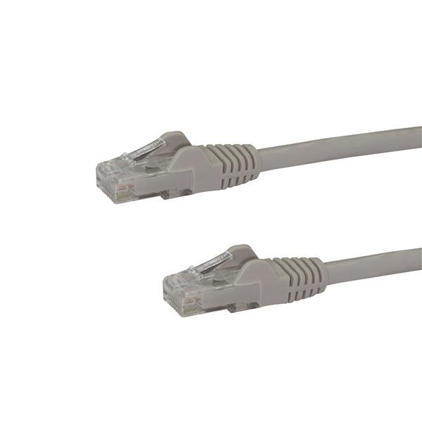 STARTECH.COM CAT6 ETHERNET CABLE 3M GREY 650MHZ 100W SNAGLESS PATCH CORD LTW STARTECH — view 2