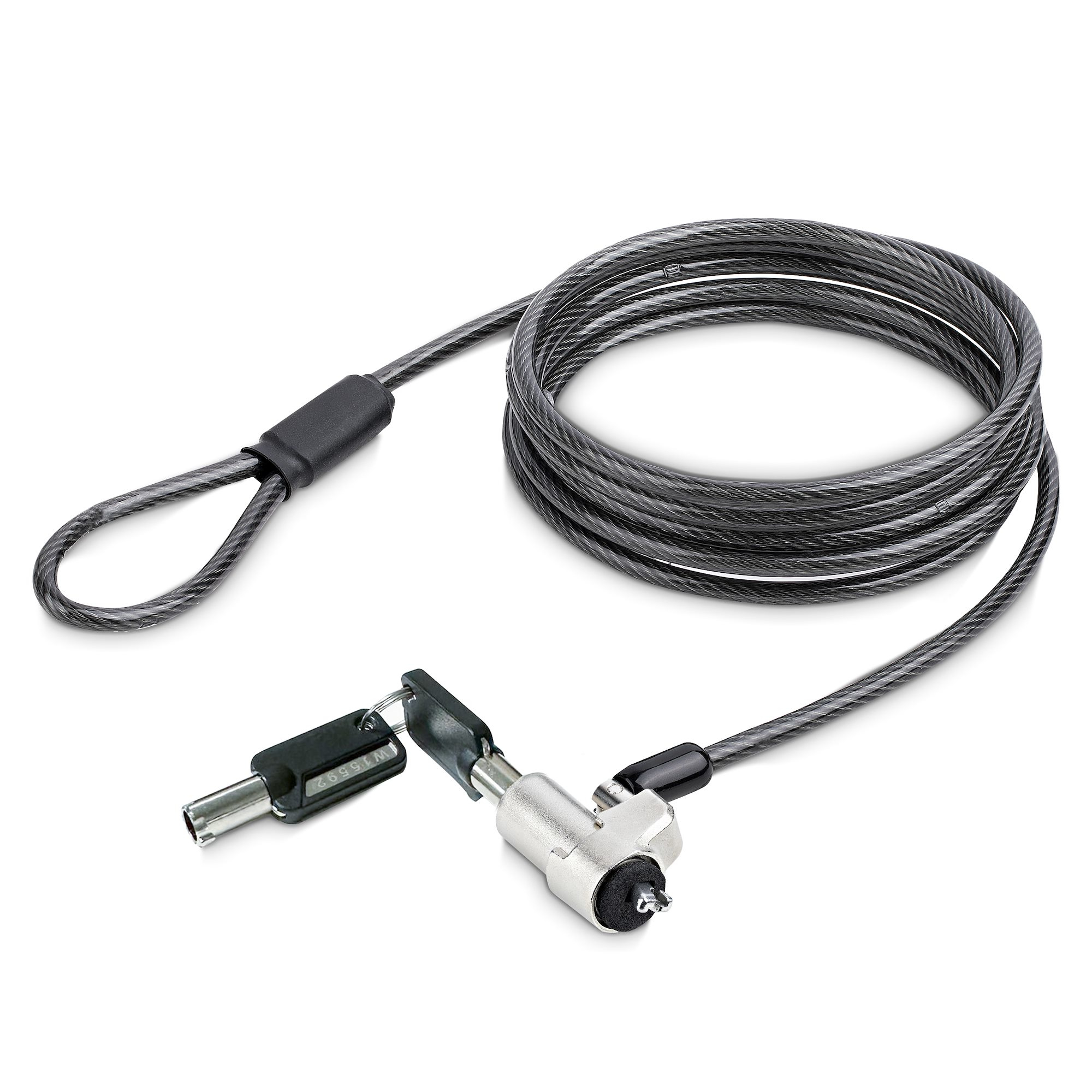 STARTECH.COM LAPTOP CABLE LOCK COMPATIBLE WITH NOBLE WEDGE 6FT (2M) 2 YR STARTECH — view 2