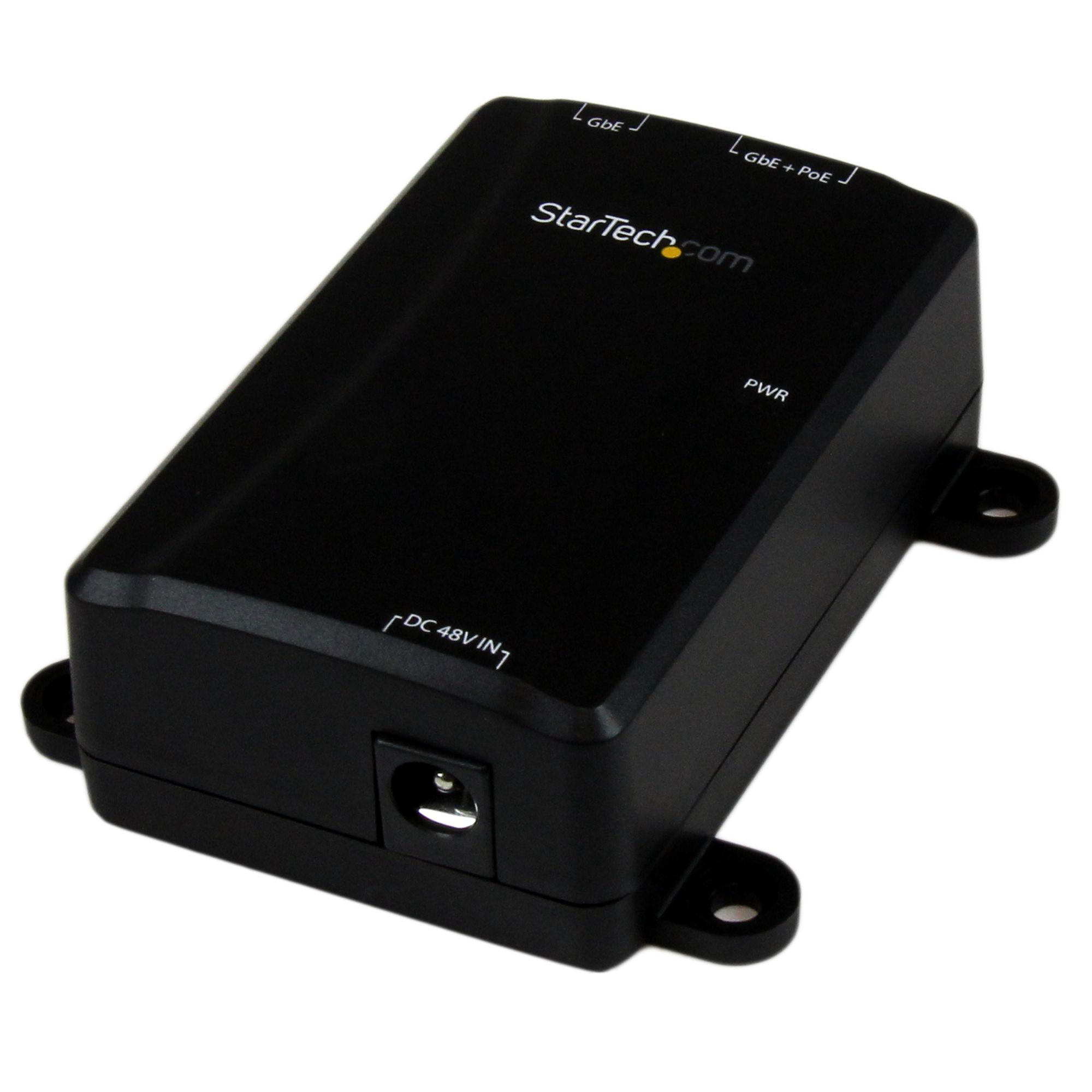 STARTECH.COM 1 PORT GIGABIT MIDSPAN - POE+ INJECTOR - 802.3AT AND 802.3AF 2 YR STARTECH — view 2
