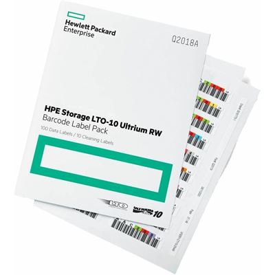 HPE Storage LTO-10 Ultrium RW Bar Code Label Pack HPE — view 2