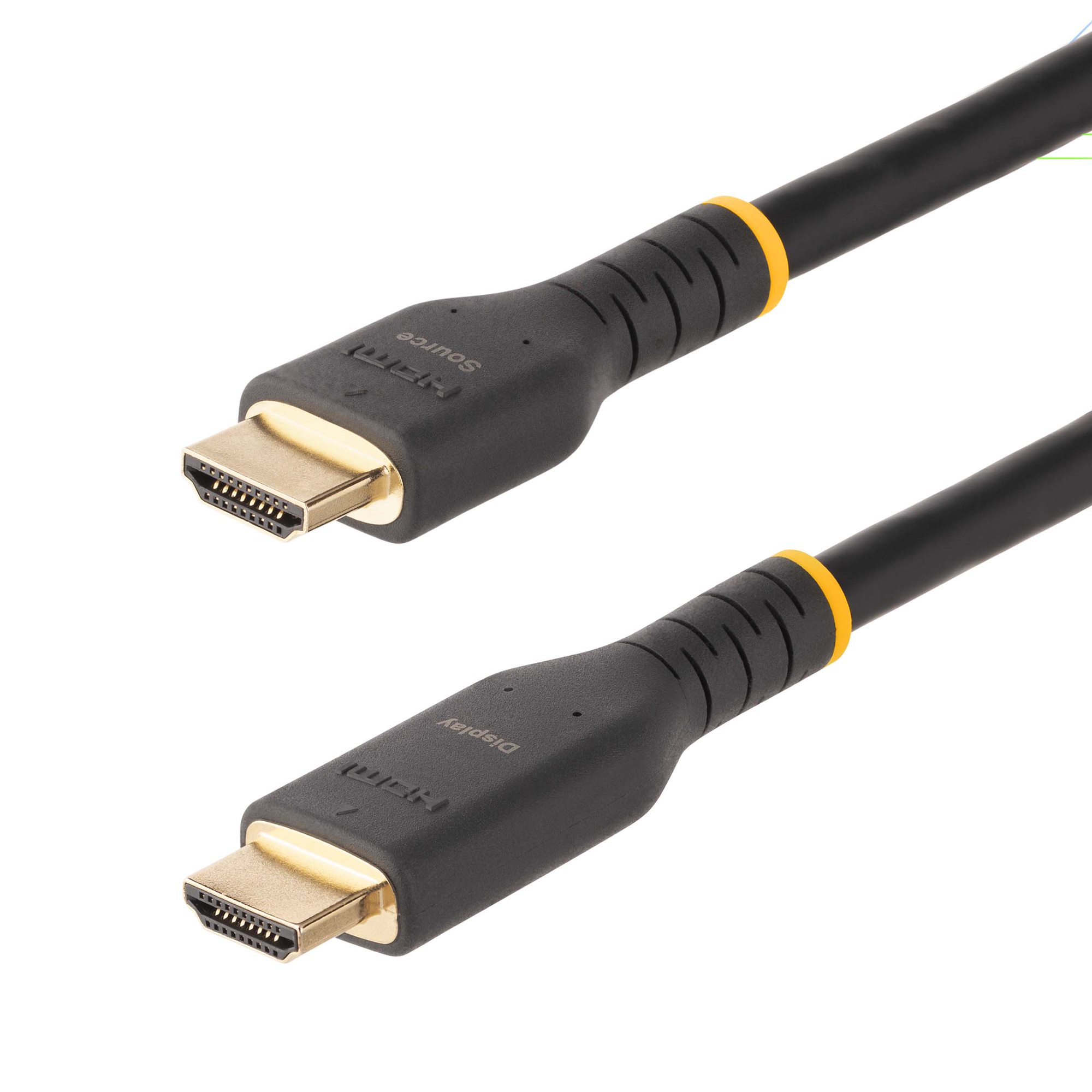 STARTECH.COM 30FT ACTIVE HDMI CABLE, HDMI 2.0 4K60HZ, RUGGED HDMI CORD 2 YR STARTECH — view 2