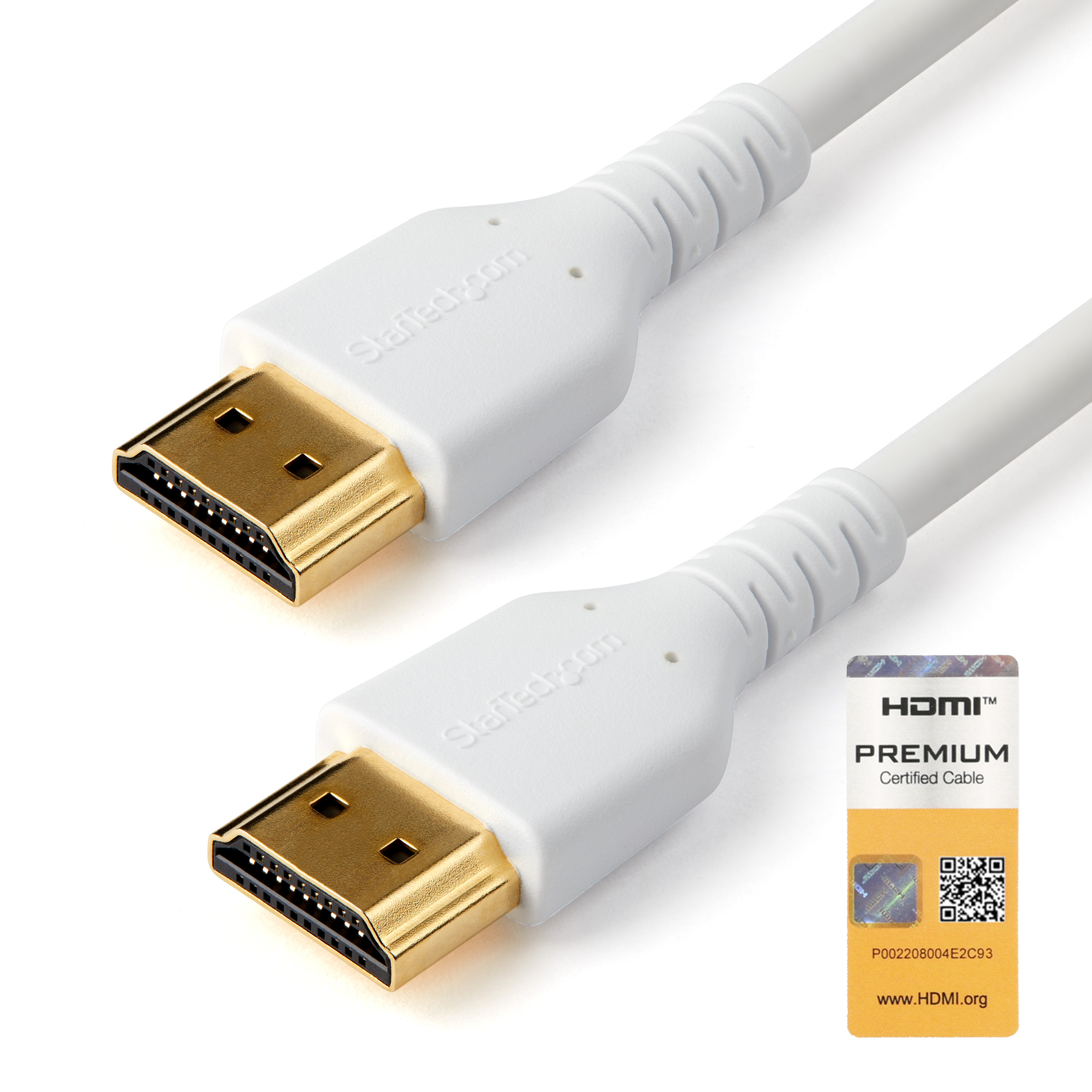 STARTECH.COM 1M PREMIUM HDMI 2.0 CABLE W/ETHERNET - 3FT HDR 4K 60HZ DURABLE LTW STARTECH — view 2