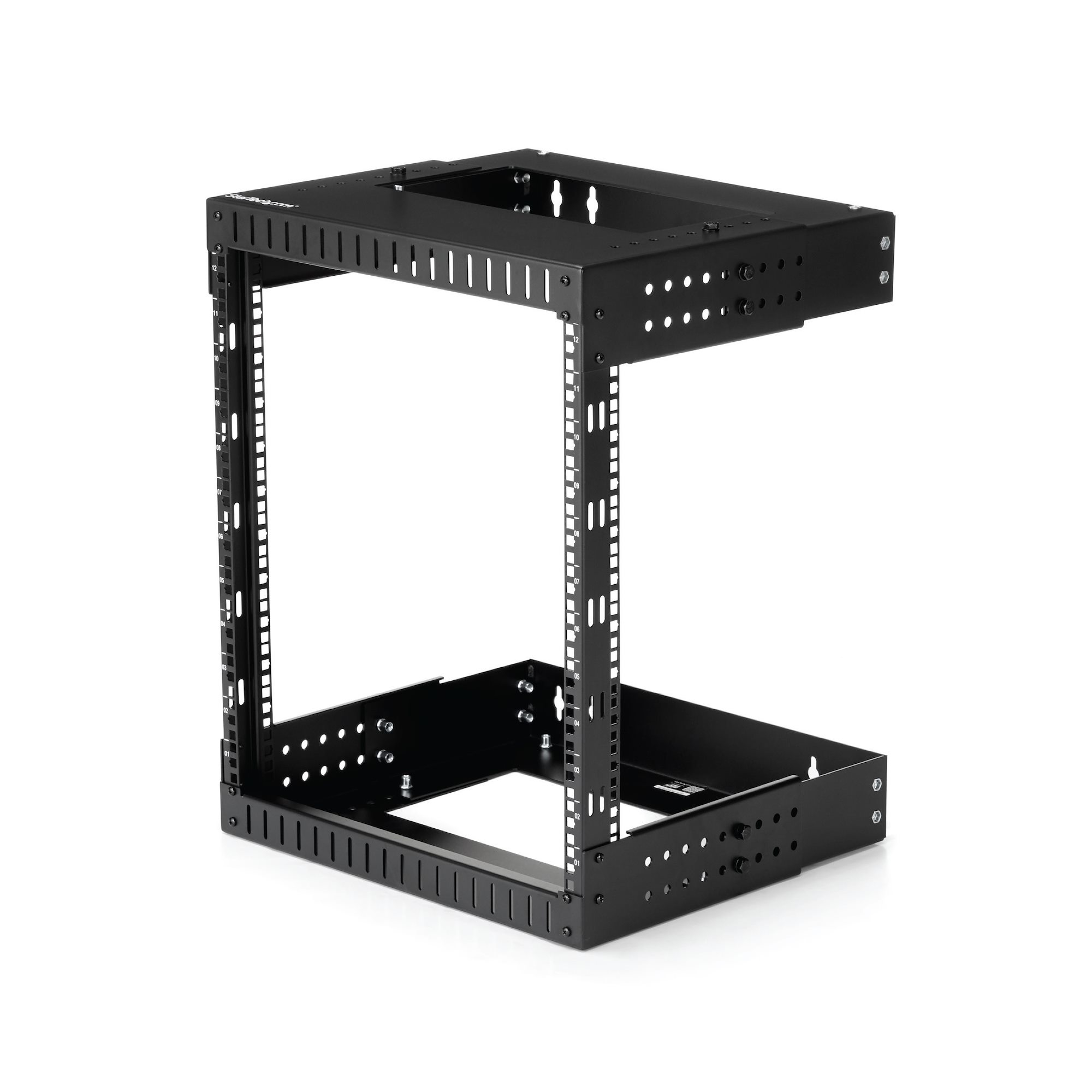 STARTECH.COM 12U 19" WALL MOUNT NETWORK RACK OPEN ADJUSTABLE 12-20" AV/DATA 5 YR STARTECH — view 2