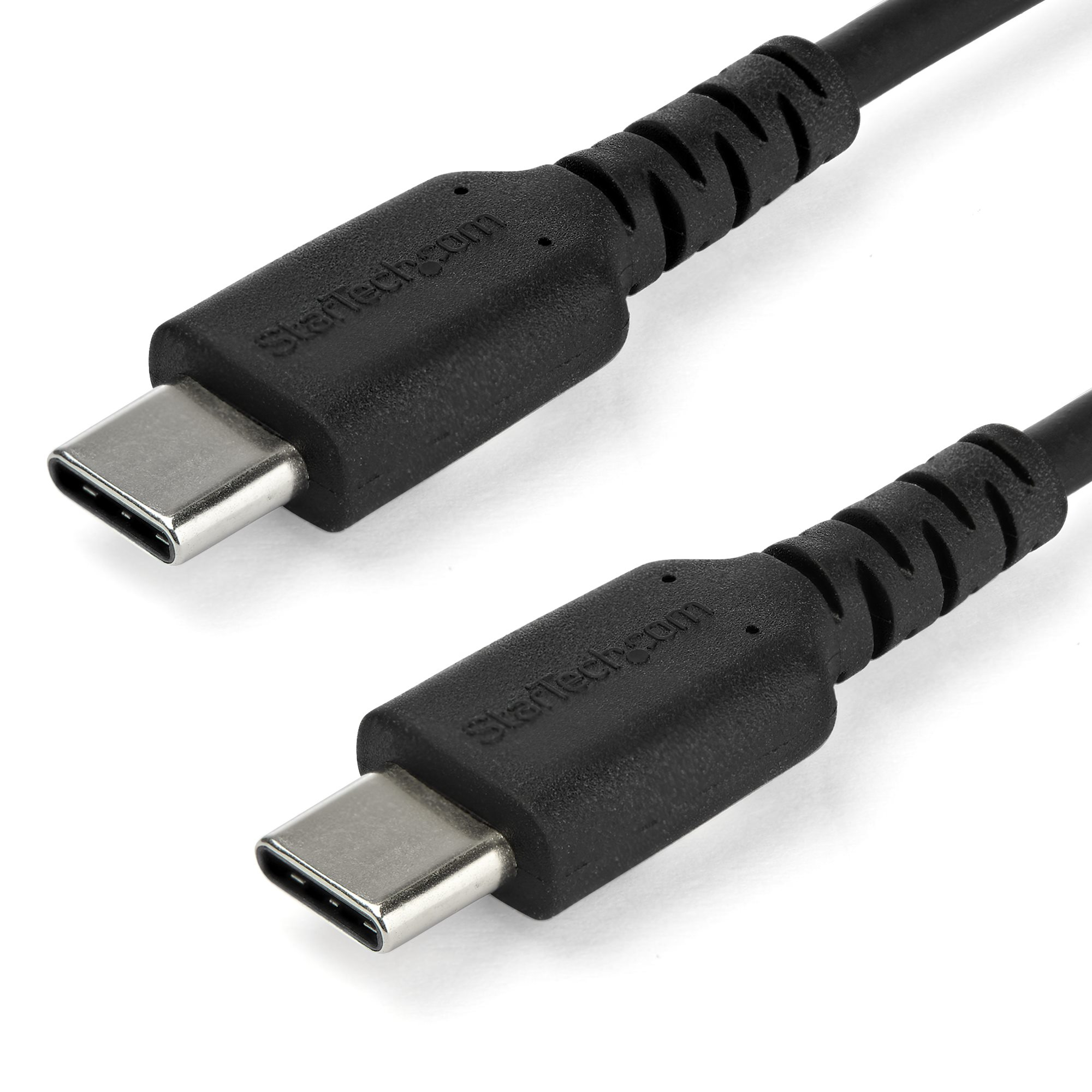 STARTECH.COM 1M USB C CHARGING CABLE - DURABLE ARAMID FIBER M/M 60W BLACK LTW STARTECH — view 2