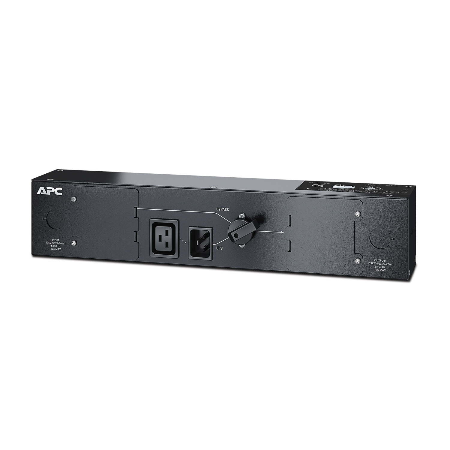APC (SBP3000RMHW) SERVICE BYPASS PDU, 230V 16AMP HARDWIRE APC — view 2