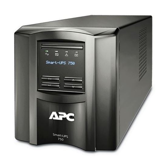 APC SMART UPS(SMT) 750VA, IEC(6), USB, SERIAL, SMART SLOT, LCD,TWR, SMART CONNECT-3Y WTY APC — view 2