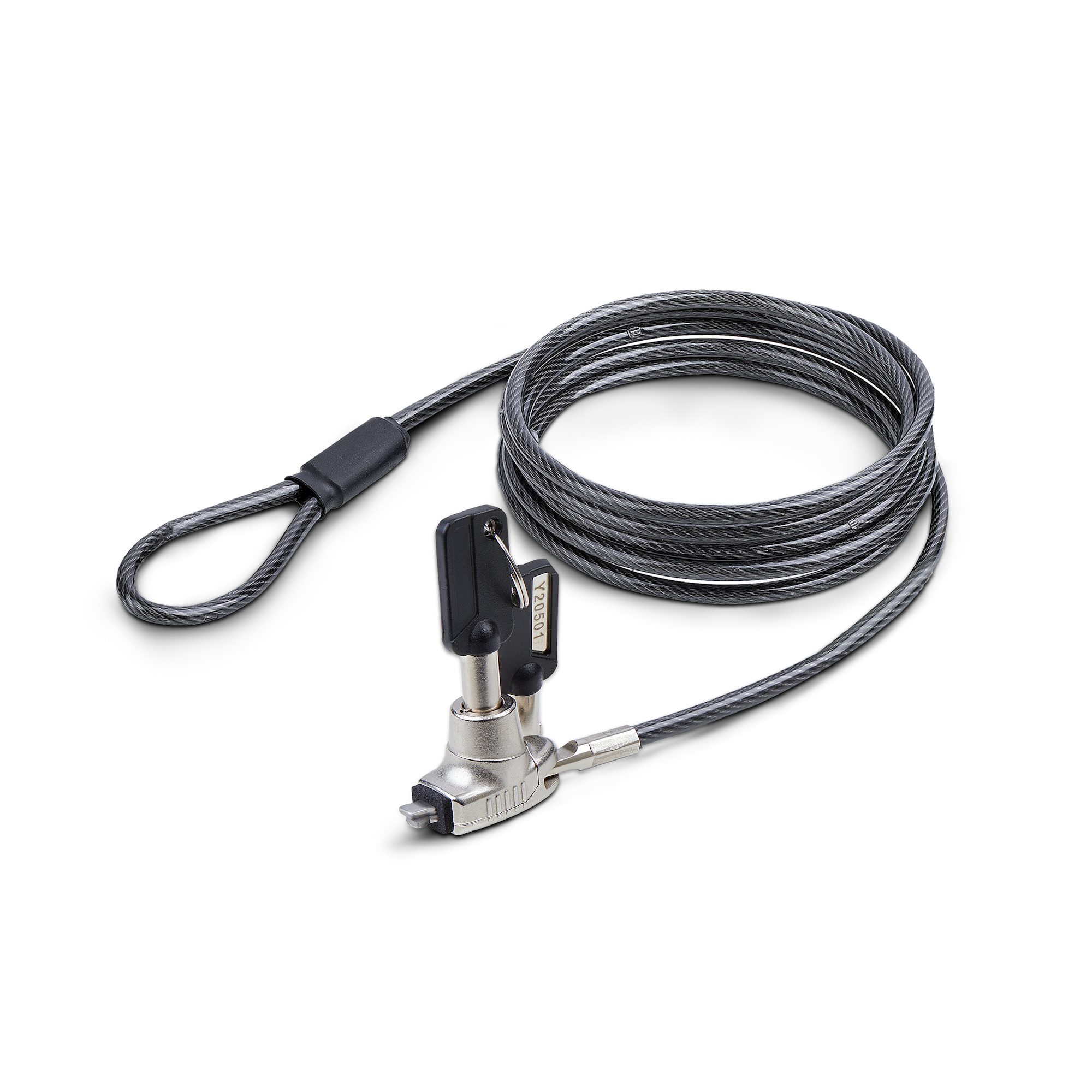 STARTECH.COM SLIM LOCK NOBLE WEDGE SLOT COMPATIBLE, 1.5M LOCKING CABLE, 2 YR STARTECH — view 2
