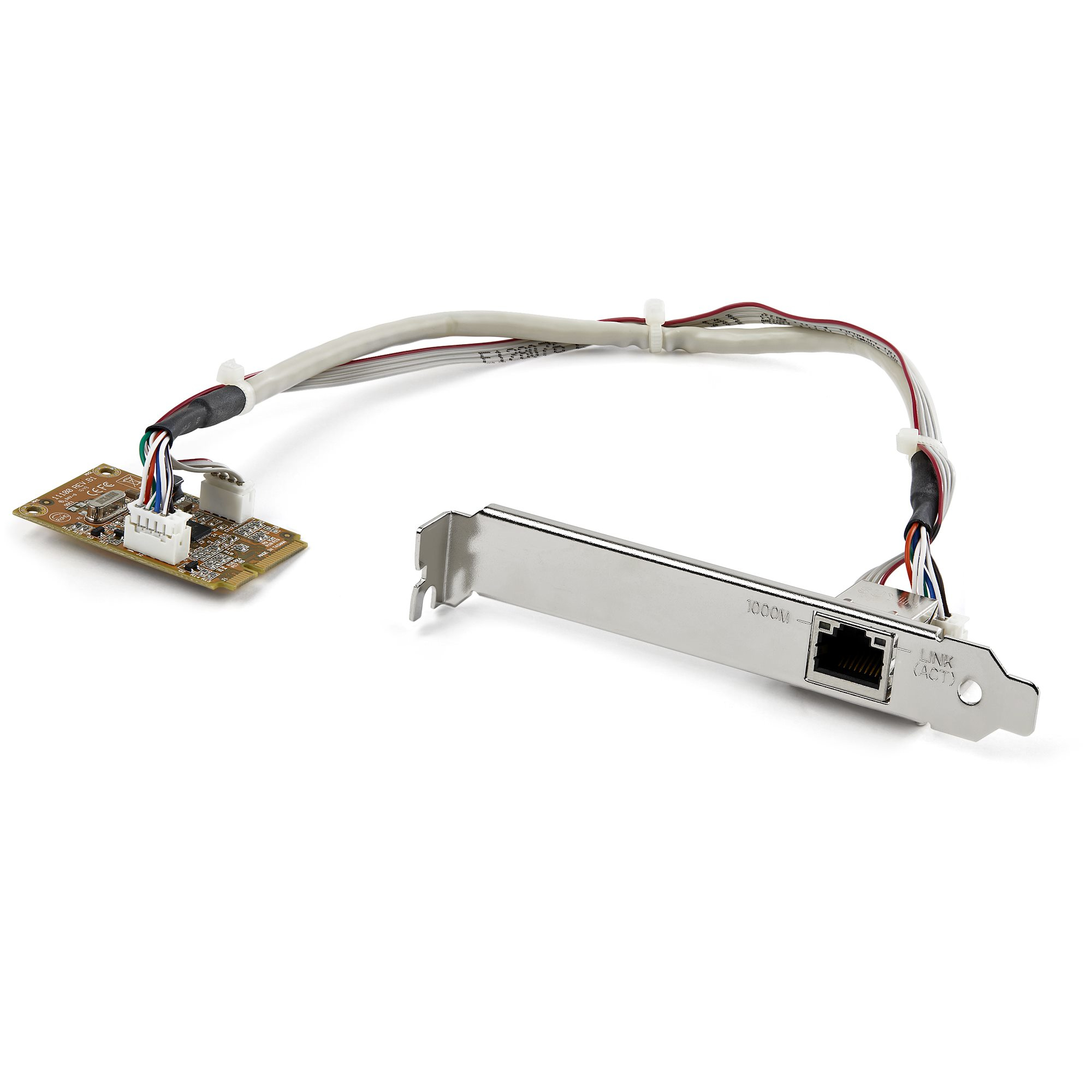 STARTECH.COM MINI PCI EXPRESS GIGABIT ETHERNET NETWORK ADAPTER NIC CARD, 2 YR STARTECH — view 2