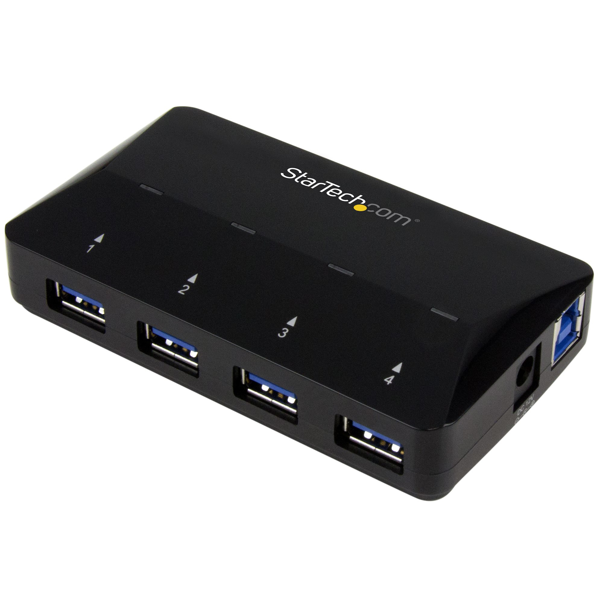 STARTECH.COM 4 PORT USB 3.0 HUB (USB-A) PLUS 1X FAST CHARGE - SELF POWERED 2 YR STARTECH — view 2