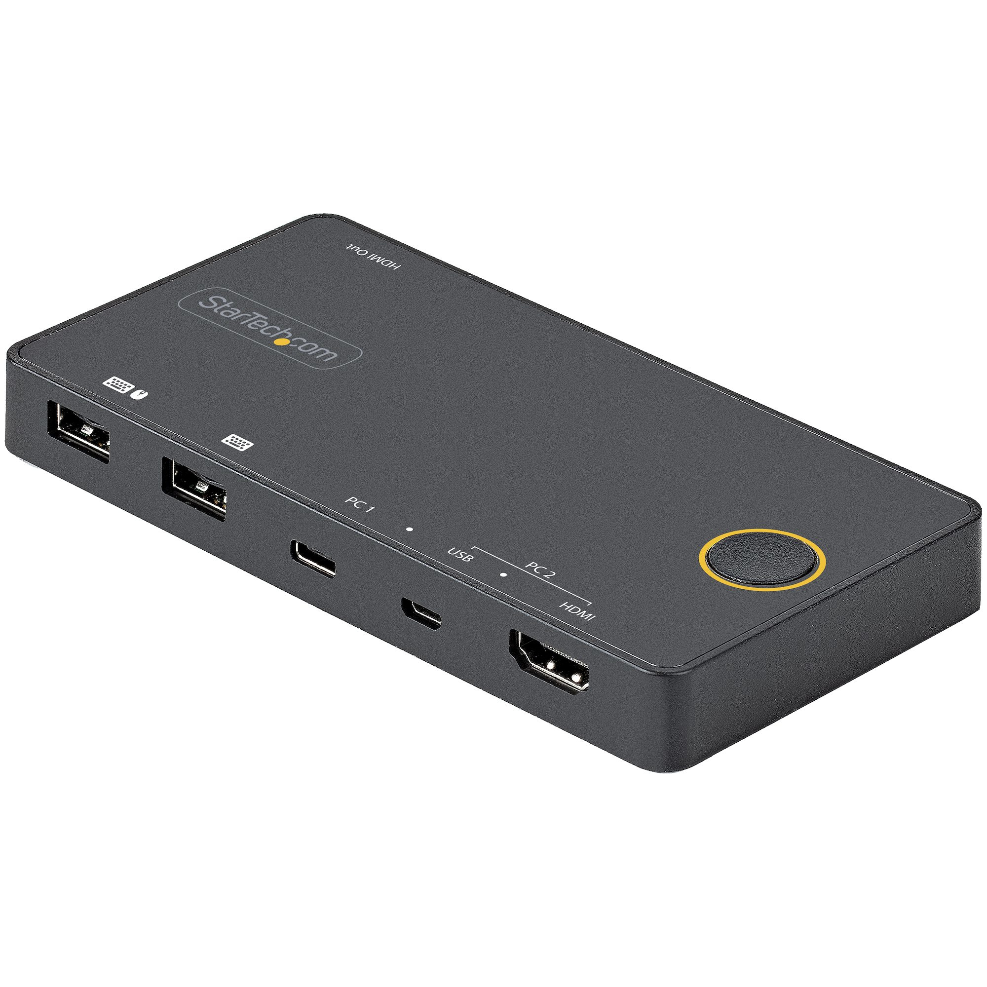 STARTECH.COM 2 PORT USB-A + HDMI & USB-C KVM SWITCH - 1X 4K 60HZ HDMI 2.0 2 YR STARTECH — view 2