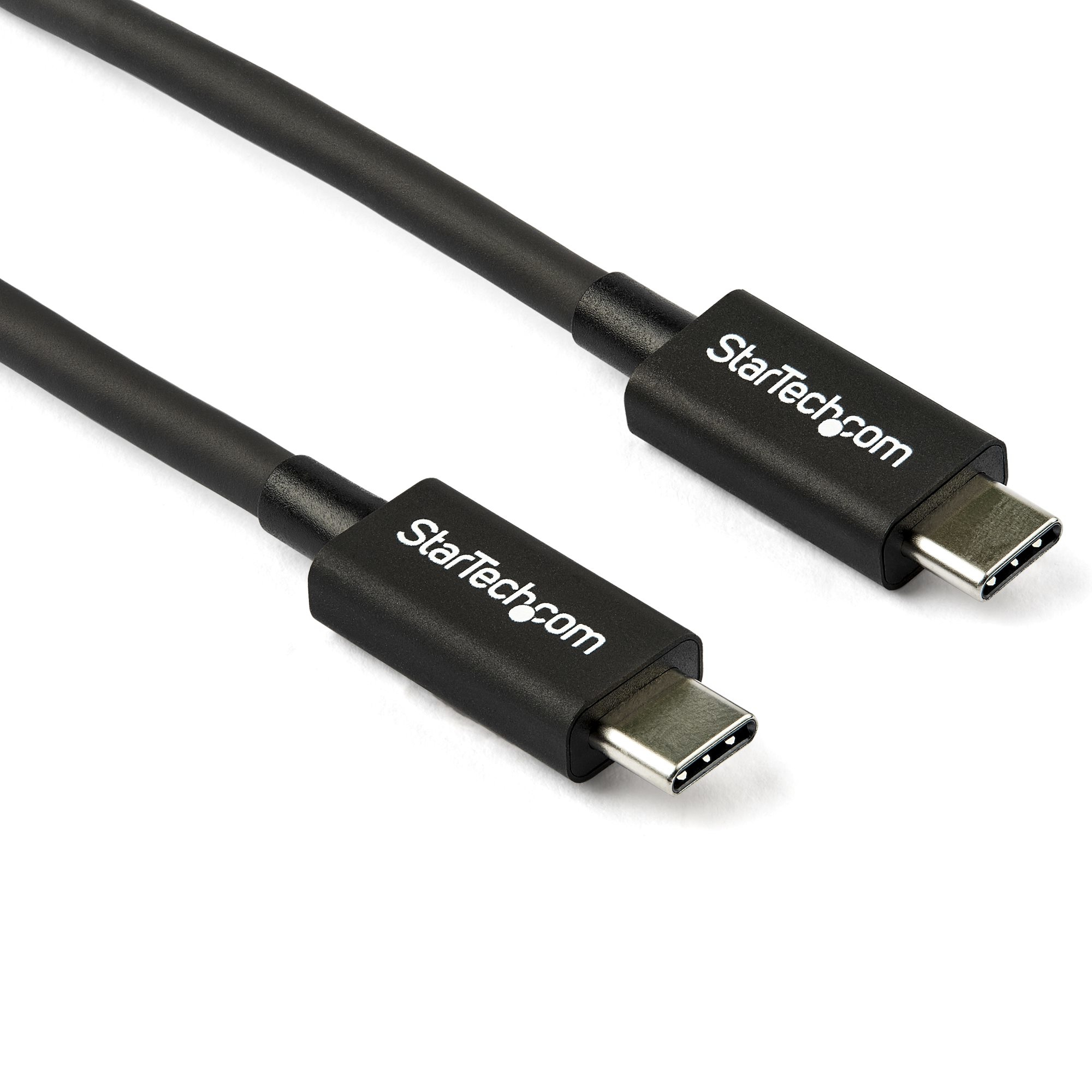 STARTECH.COM 2.6FT THUNDERBOLT 3 CABLE, 40GBPS, 100W PD, 4K/5K VIDEO, CERTIFIED 2 YR STARTECH — view 2