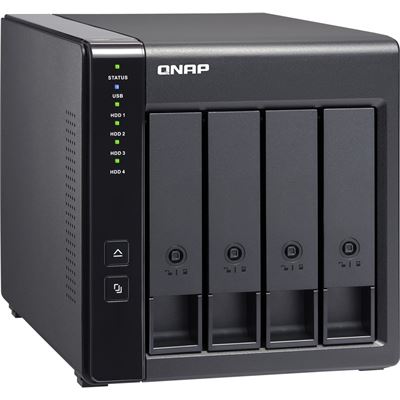 QNAP TR-004, 4-BAY 3.5" SATA HDD USB 3.0 TYPE-C HARDWARE RAID EXTERNAL ENCLOSURE, TWR, 2YR QNAP — view 2