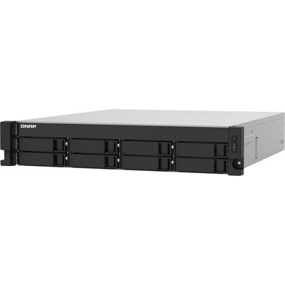 QNAP TS-832PXU-4G NAS, 8-BAY, ARM AL324 QC, 4GB, 2.5GbE(2), 10GbE SFP+(2), PCIe, 2U, 3YR QNAP — view 2