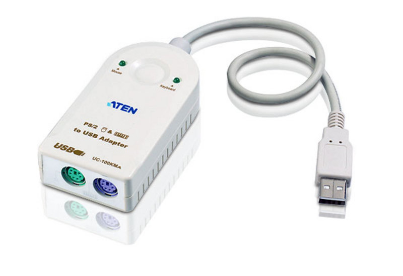 ATEN PS/2 TO USB 30CM ACTIVE ADAPTER CABLE WITH MAC SUPPORT thumbnail 2