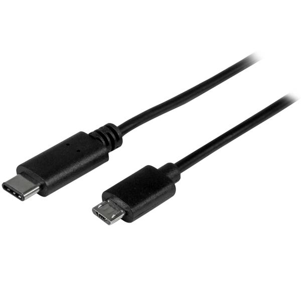 STARTECH.COM 0.5M USB C TO MICRO USB CABLE - M/M - USB 2.0 LTW STARTECH — view 2
