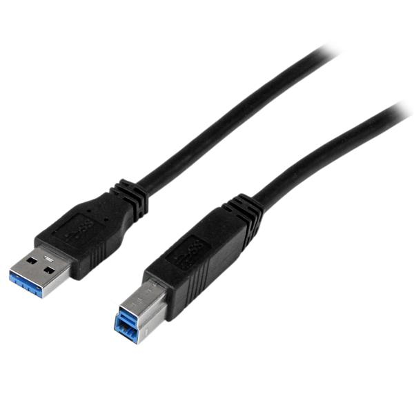 STARTECH.COM CERTIFIED SUPERSPEED USB 3.0 A TO B CABLE - M/M LTW STARTECH — view 2