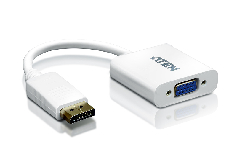 ATEN DP(M) TO VGA(F) ADAPTER PREMIUM SERIES WITH EMI SHIELDING thumbnail 2