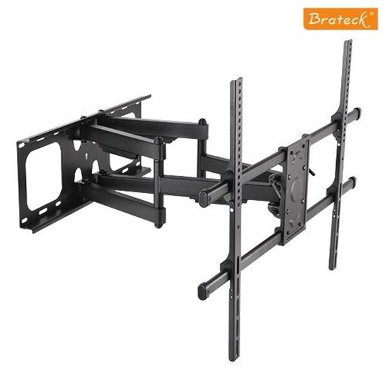 BRATECK 50"-90" Full-Motion Wall Mount Bracket. Max load: 75kg. VESA Brateck — view 1