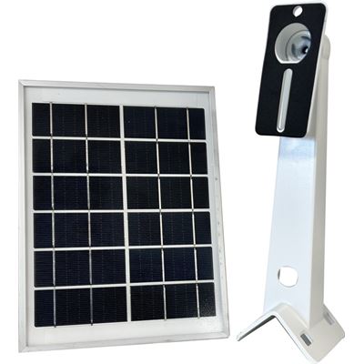 Milesight 5W Solar Panel and Pole Mounting kit for the UC501 Milesight IoT — view 2