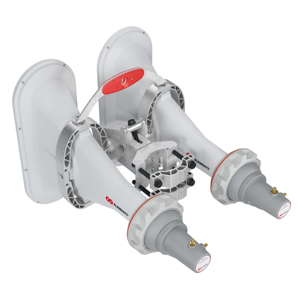 RF Elements 90deg 4x4 5180 - 6000 MHz Asymmetrical Horn Antenna AH90-4x4-SMA RF Elements — view 2