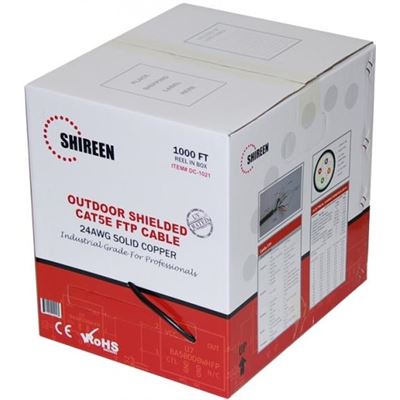 Shireen 305m Outdoor Cat5e FTP Shielded Ethernet Cable Shireen — view 2