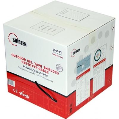 Shireen 305m Outdoor Shielded Cat5e Dry Gel Tape Cable Shireen — view 2