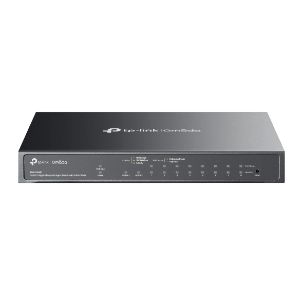 Omada ES210GMP 10-Port Gigabit Easy Managed Switch with 8-Port PoE+ Omada — view 2