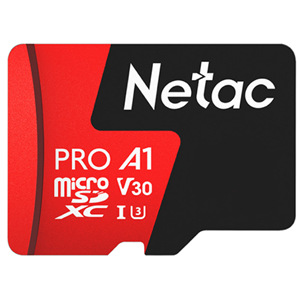 Netac P500 Extreme Pro microSDXC V30 Card with Adapter 256GB Go Wireless NZ — view 2