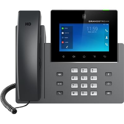 Grandstream GXV3450 5 inch Smart Touchscreen Android Video Phone  with Wi-Fi Connectivity Grandstream Networks — view 2