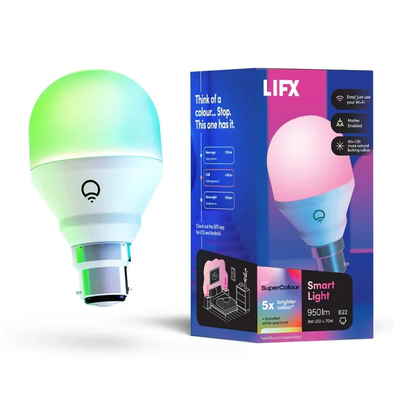 LIFX SuperColour 950 Lumens B22 Smart Light LIFX — view 2
