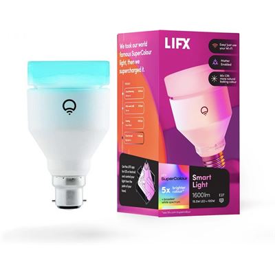 LIFX SuperColor A21 Smart Light 1600 Lumens B22 LIFX — view 2