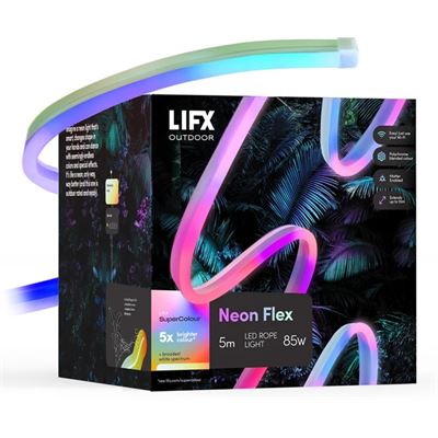 LIFX Super Colour Outdoor Neon Flex 5M Flexible Linear 2150 Lumens Ultra-Bright LED Light LIFX — view 2
