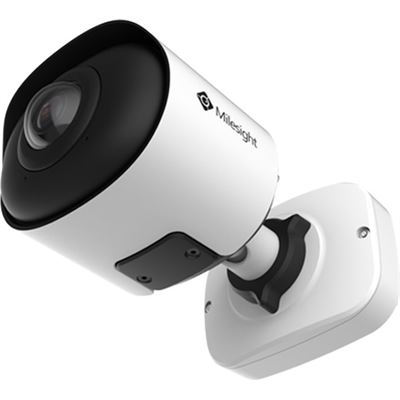 Milesight 4K NDAA AI 180° Panoramic Mini Bullet Network IP Camera - Junction Box Milesight — view 2