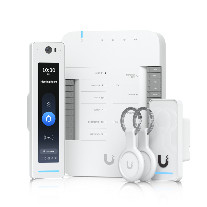 Ubiquiti UniFi Access 3nd-Generation Single Door Pro Starter Kit with Apple Touch Pass Support