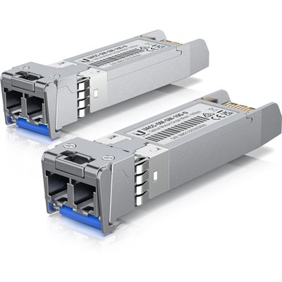 Ubiquiti Twin Pack of 10km 10Gbps Single Mode Fiber Modules 1310nm Ubiquiti — view 2