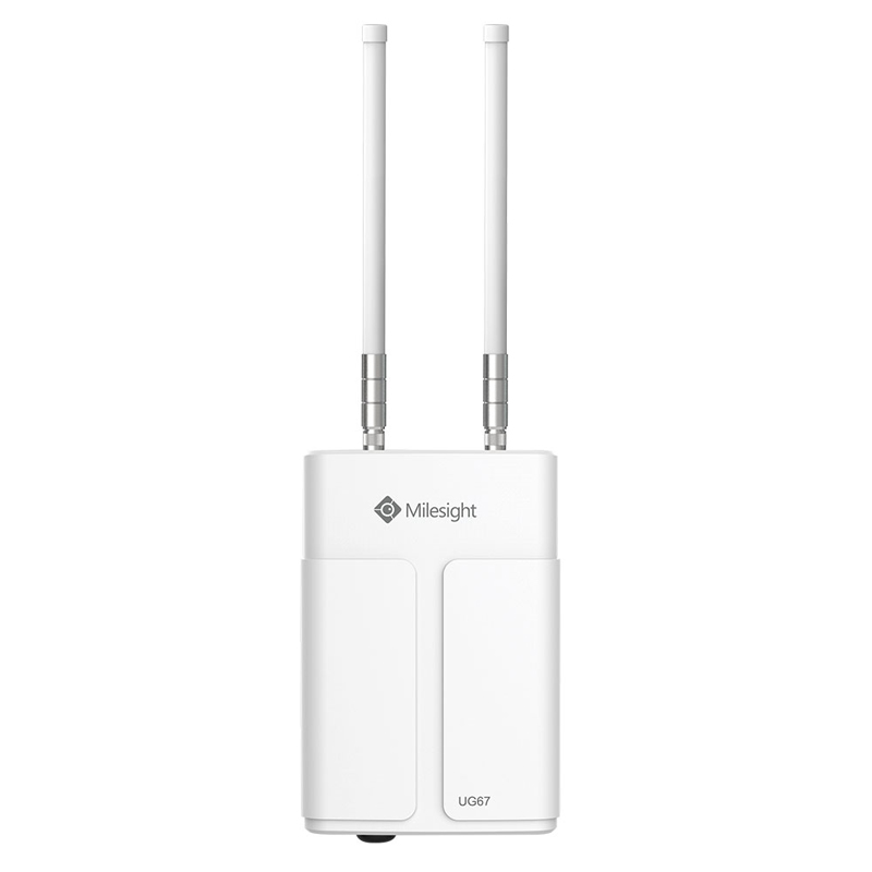 Milesight UG67 Indoor/Outdoor AS923 LoRaWAN IoT Base Station with WiFi, GPS and PoE Support