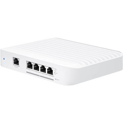 Ubiquiti Switch Flex XG Layer 2 switch with 4 x10GbE RJ45 ports and 1 x GbE, 802.3at PoE+ RJ45 input Ubiquiti — view 2