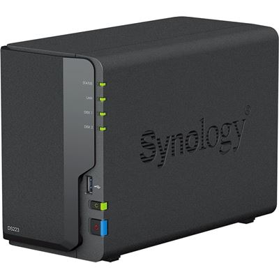 Synology DS223 Desktop 2 Bay NAS Diskless Synology — view 1