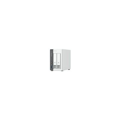 QNAP TS-216G 2-bay ARM 4C 2.0GHz ; 2 x SATA 6Gb/s 3.5"/2.5"; 4GB RAM on-board; 1 x GbE; 1 x 2.5GbE ; 1 x USB3.2 Gen1 and 2 x USB2.0 QNAP — view 2