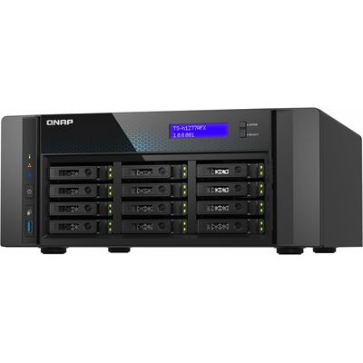 Qnap TS-h1277AFX-R7-32G 12-Bay SATA All-Flash QNAP — view 1