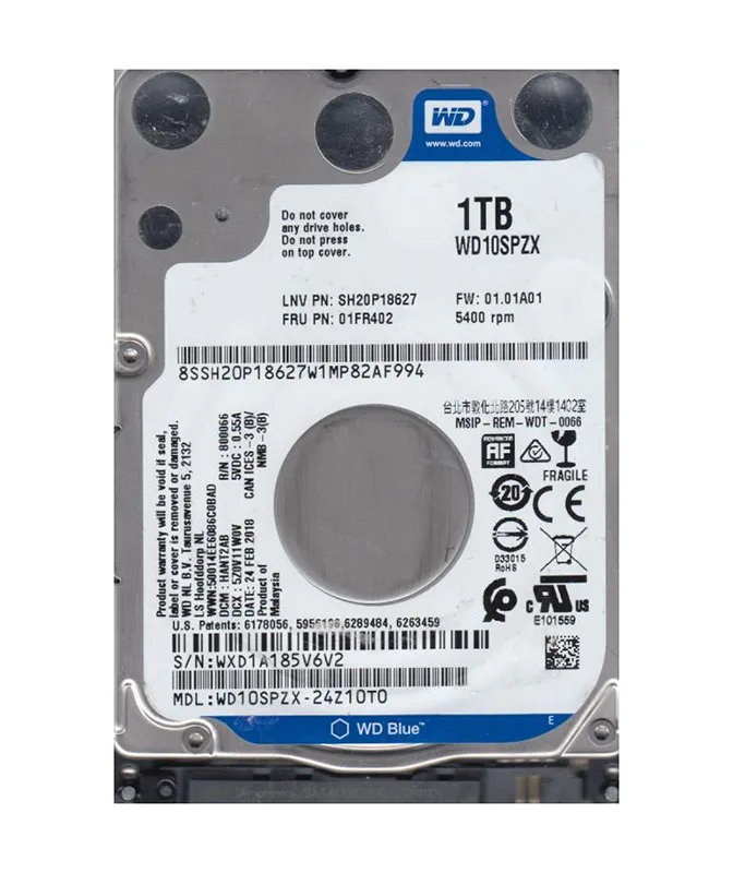 WD Blue 2.5" PC HDD 1TB WD — view 2