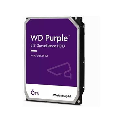 WD Purple 3.5" Surveillance HDD 6TB WD — view 1