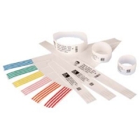 ZEBRA WRISTBAND POLYPROPYLENE 1X6IN (25.4X15 ZEBRA — view 2