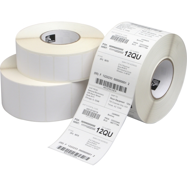 ZEBRA Label Polypropylene 3x1in (76.2x25.4mm ZEBRA — view 2