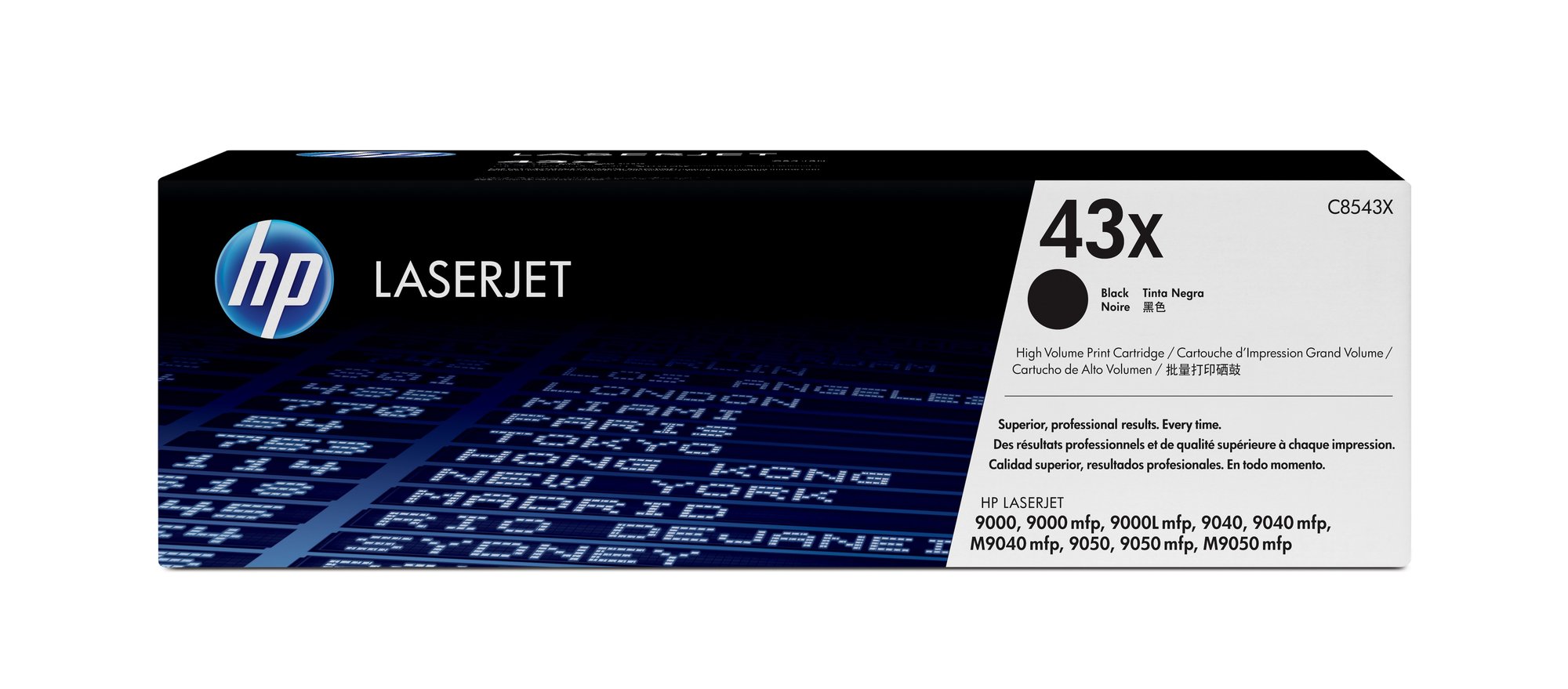 HP 43X BLACK HY LJ TONER CART C8543X HP — view 2