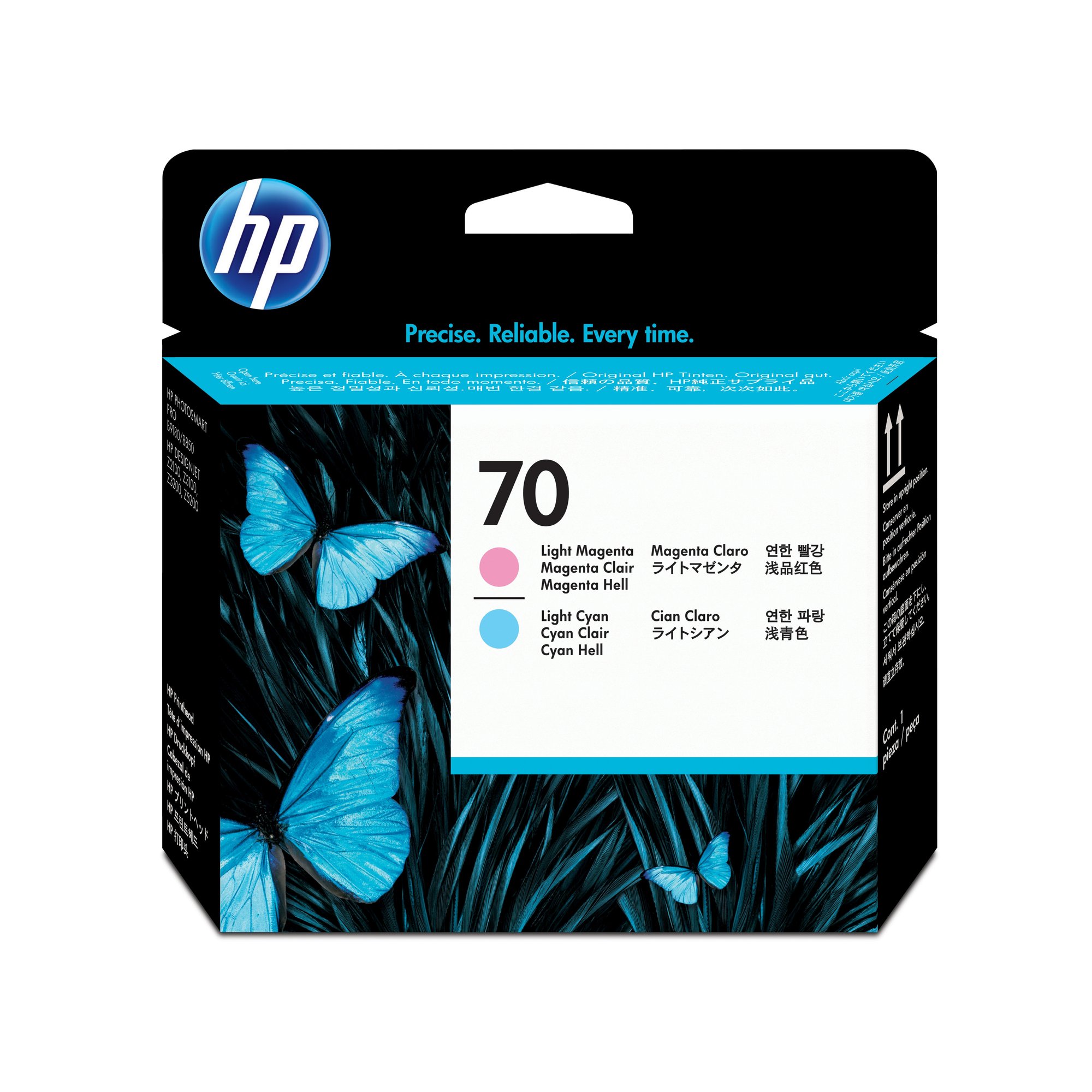 HP 70 LT Cyan and LT Magenta Printhead HP — view 2