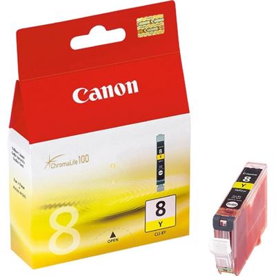 CANON YLLW CLI8Y INK CART IP4200 4300 5200 MP5 CANON — view 2