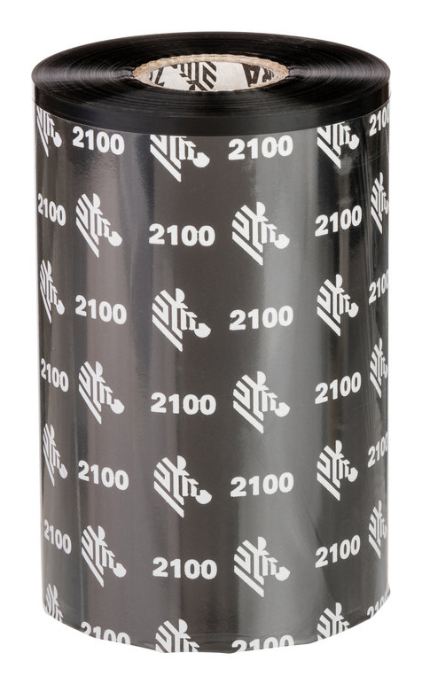 ZEBRA RIBBON 2100 WAX 110MM ZEBRA — view 2