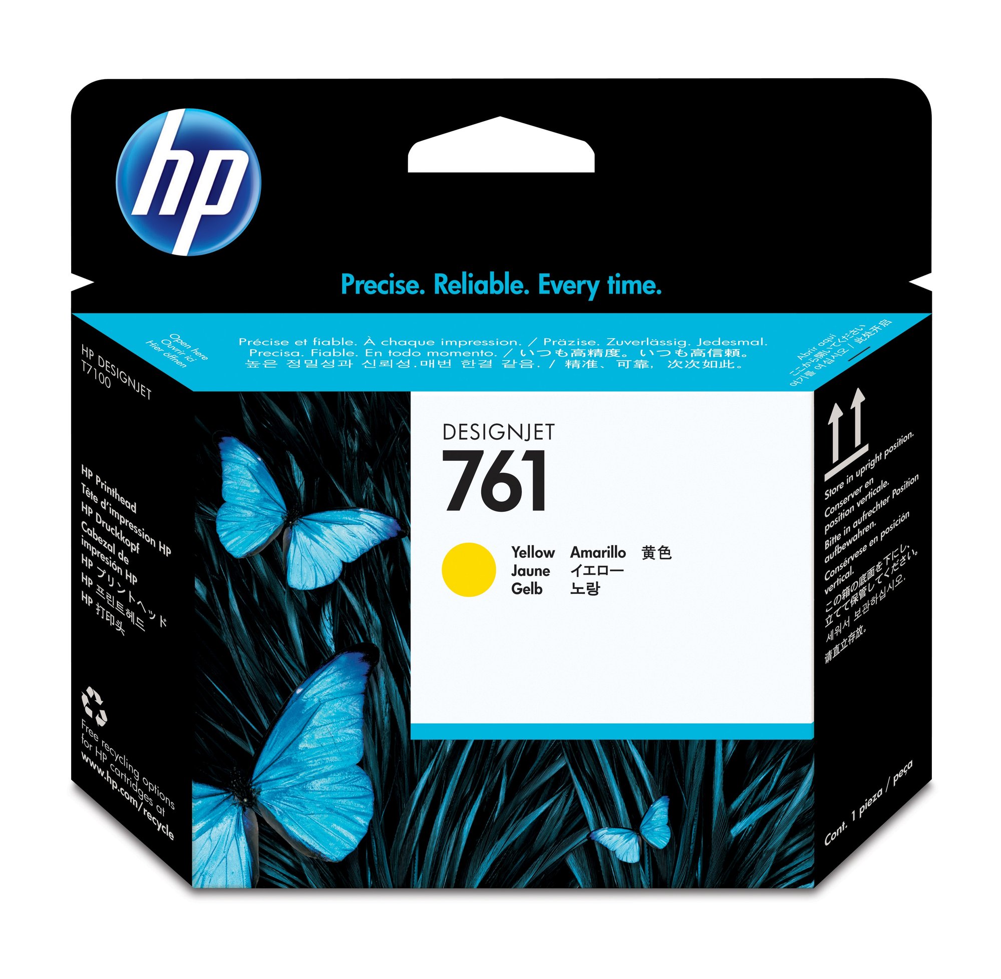 HP 761 Yellow Inkjet Printhead HP — view 2