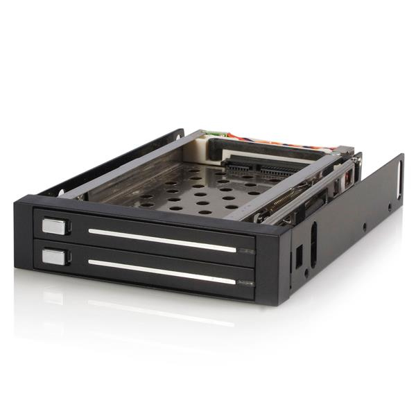 StarTech.com 2 Drive 2.5in Trayless SATA Mobile Rack StarTech.com — view 2